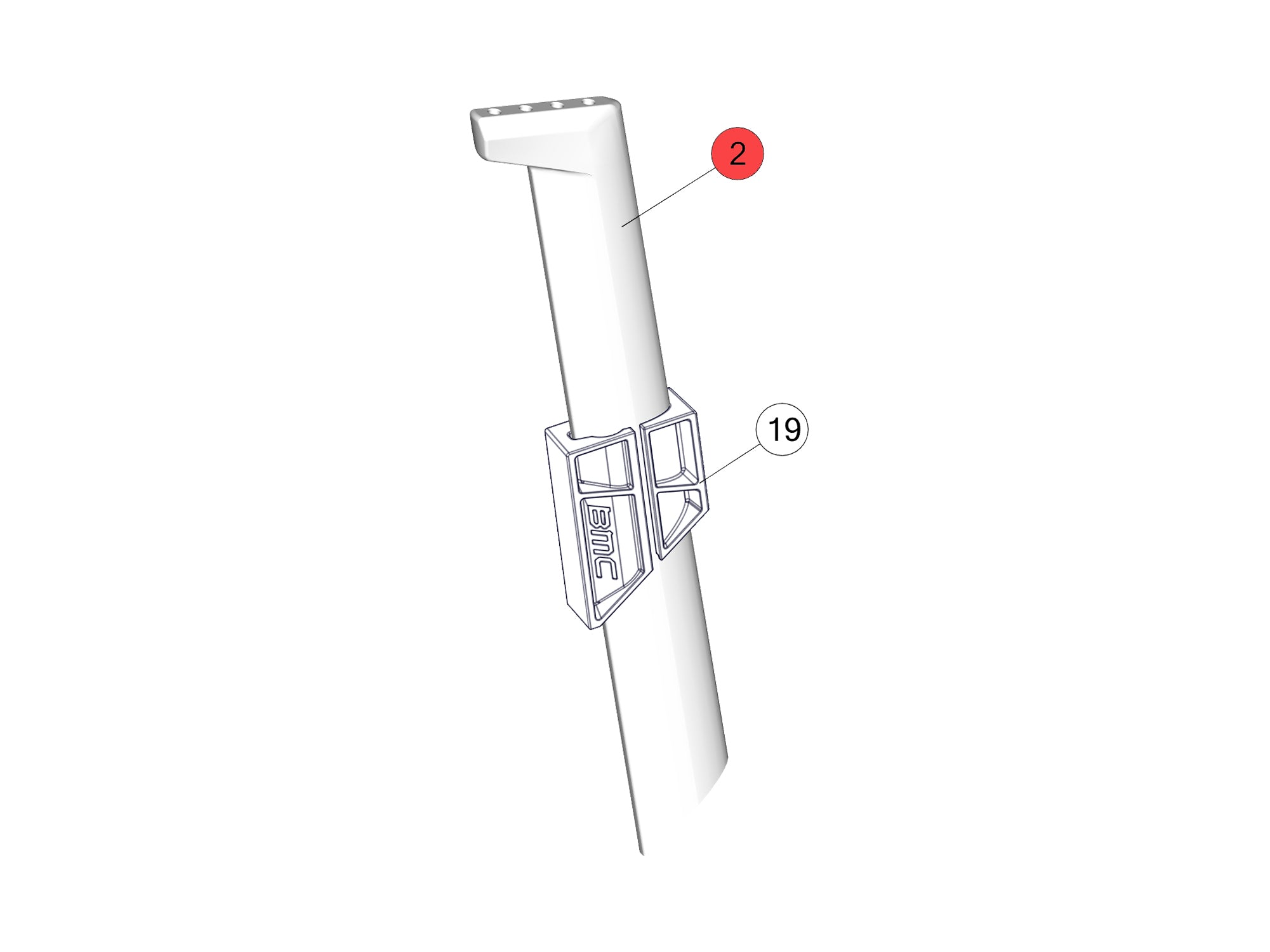 BMC Components | TM01 Seatpost BLACK