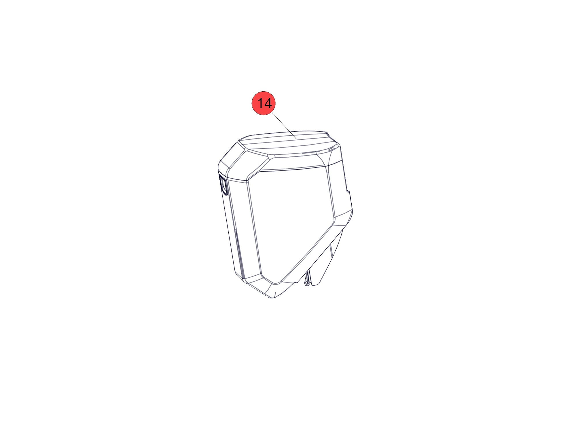 BMC Spare Parts | timemachine 01 / 02 Rear Box 