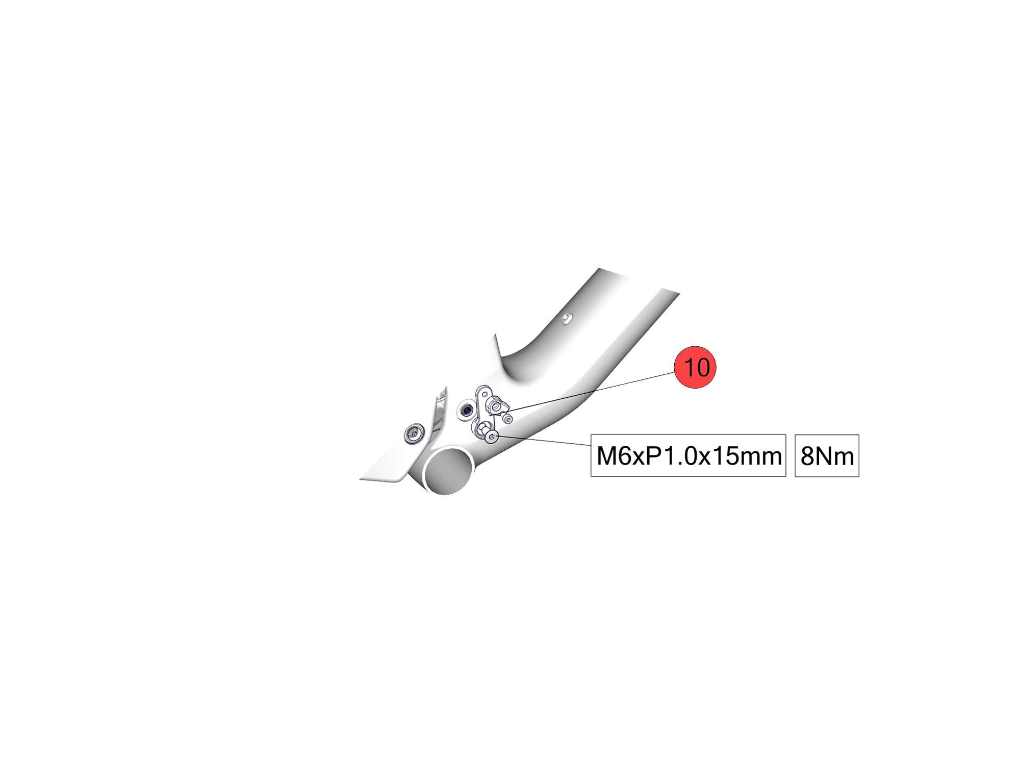 BMC Spare Parts | Lightweight 1x Chainguide BLACK